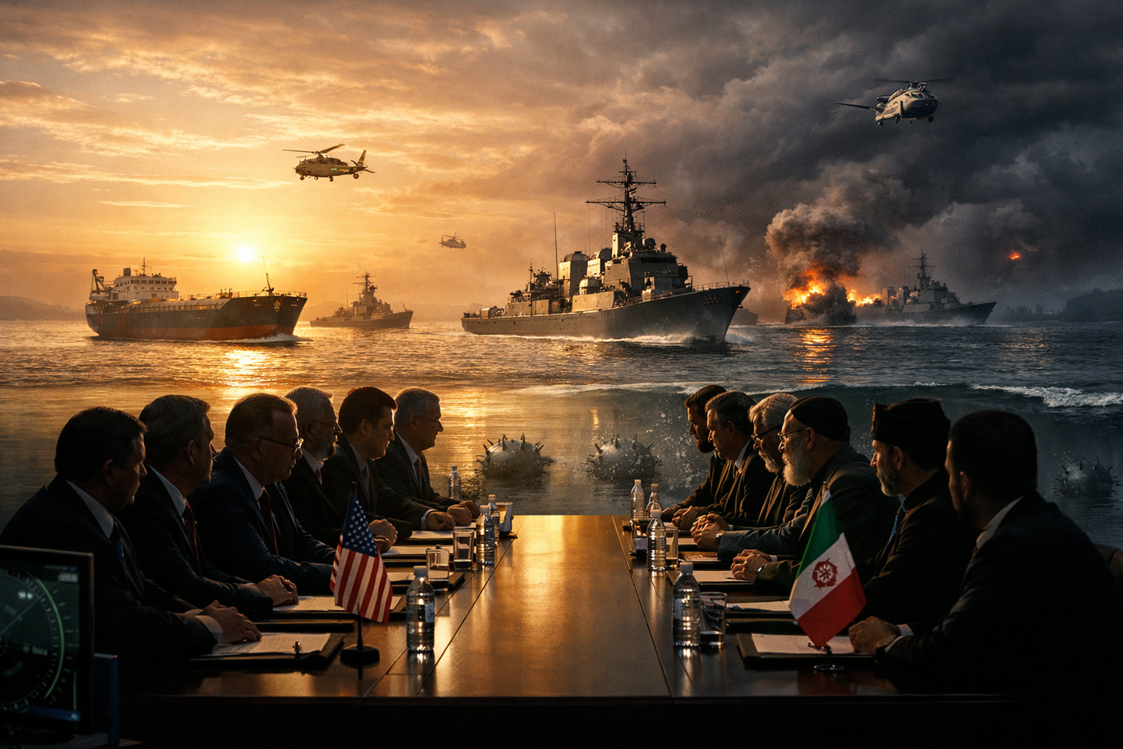 High-Stakes Diplomacy Begins: Iran–US Peace Talks Open as Trump Claims Hormuz Mine-Clearing Operation